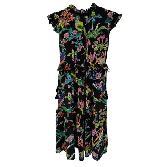 BANJANAN Chandra Silk Dress XS - Picture 5 of 12